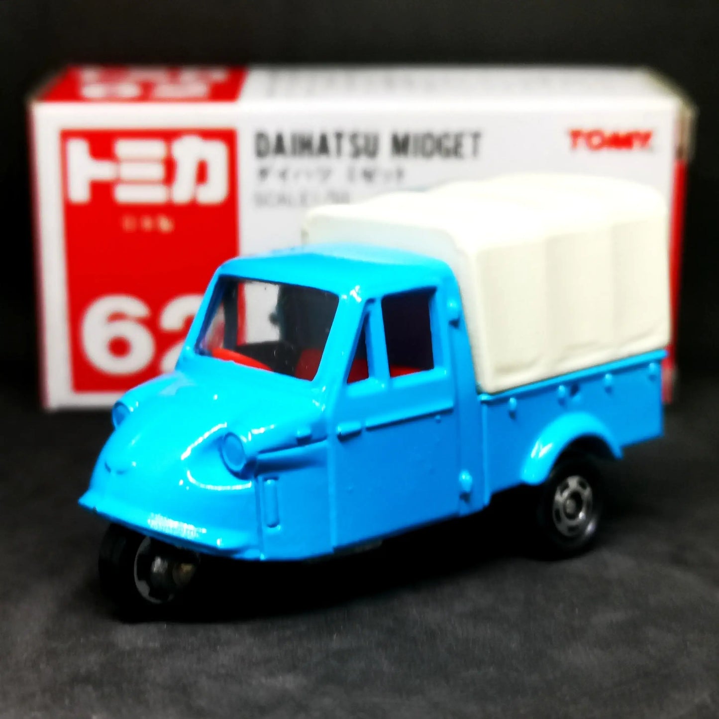 Tomica #62 Daihatsu Midget-Takara Tomy-Tomica Common Series Made In Japan-Mobile Garage HK