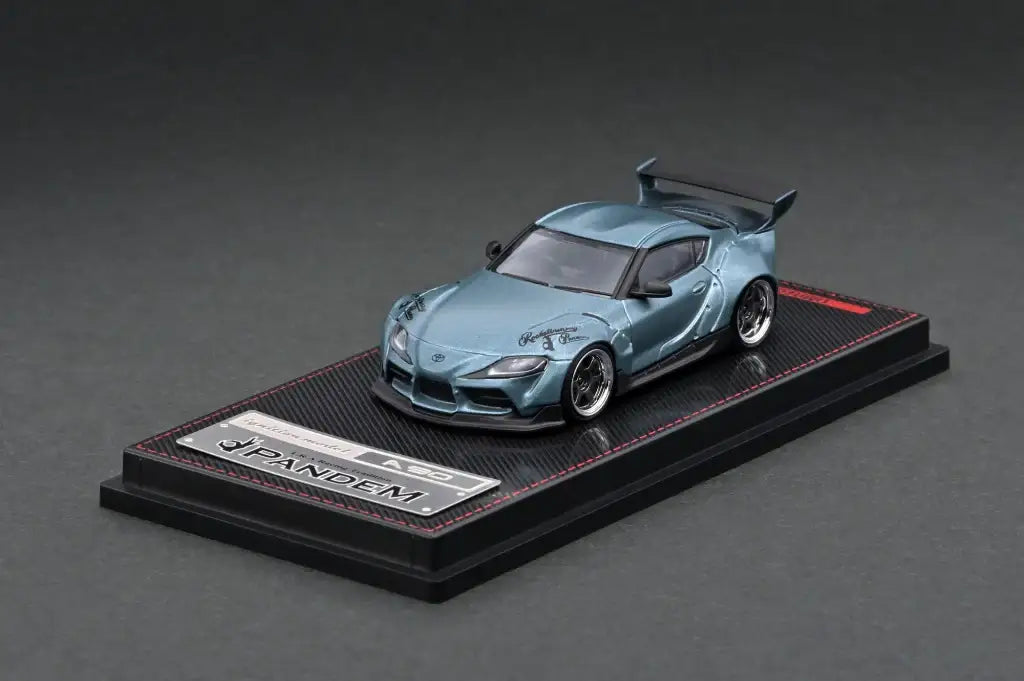 Ignition Model 1:64 Scale Pandem GR Supra (A90) Silver Metallic
