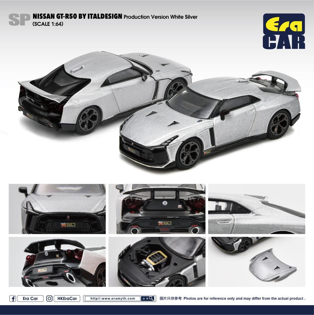 ERA Car #SP Nissan GT-R50 by Italdesign Scale 1:64