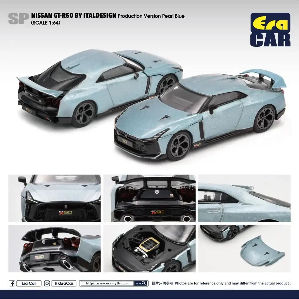 Era Car ERA Car #SP Nissan GT-R50 by Italdesign Scale 1:64