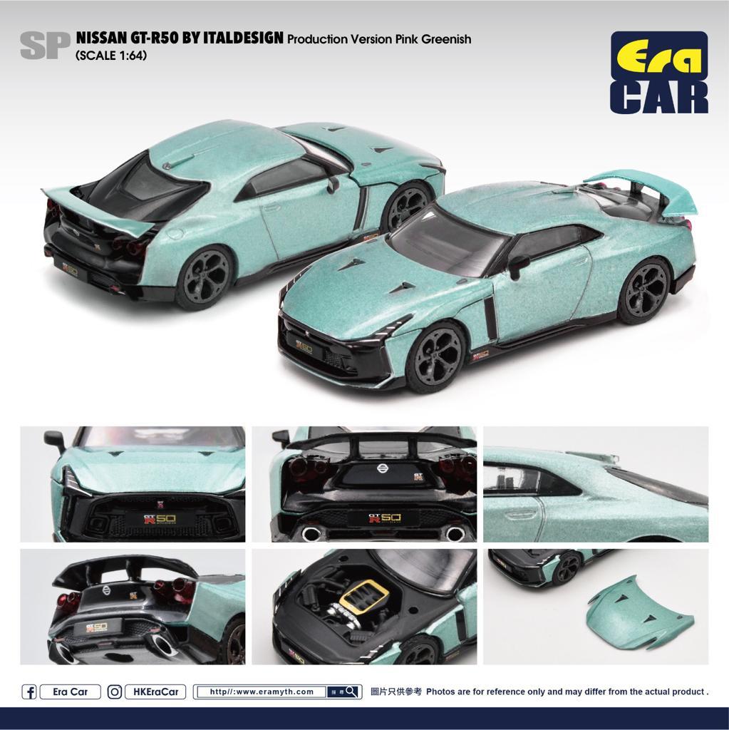 ERA Car #SP Nissan GT-R50 by Italdesign Scale 1:64
