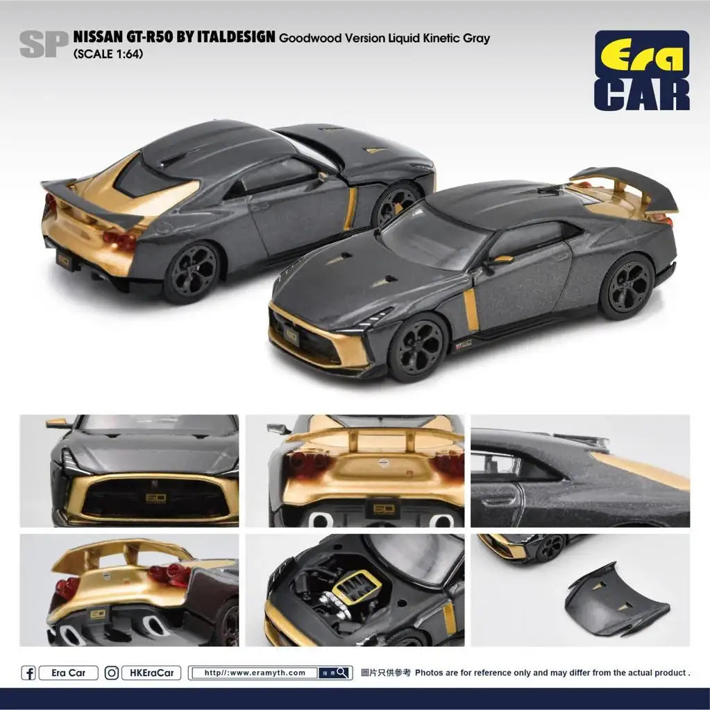Era Car ERA Car #SP Log On Exclusive Nissan GT-R50 by Italdesign Scale 1:64