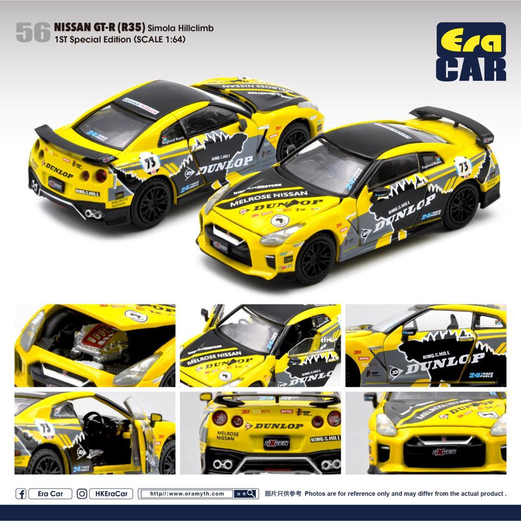 ERA Car #56 1st Edition Nissan GT-R(R35) Simola Hillclimb Scale 1:64