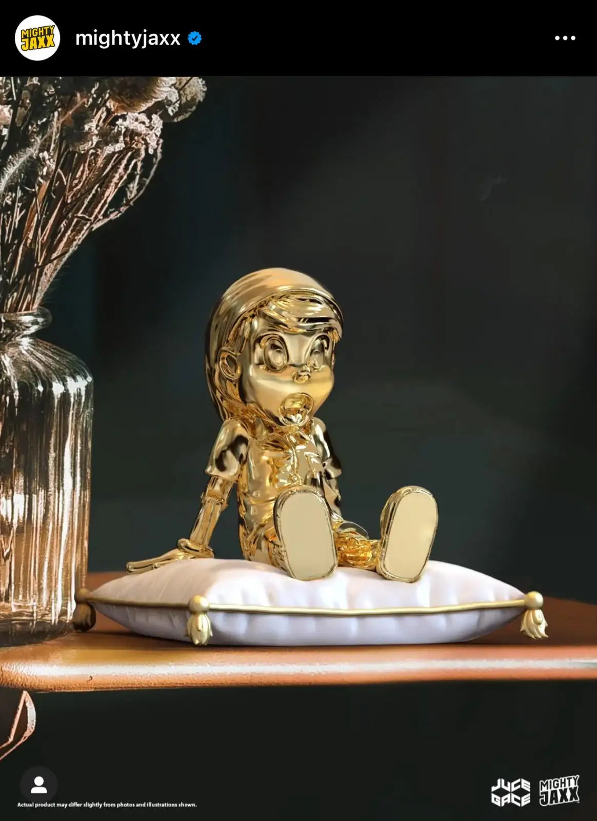 Mighty jaxx A Wood Awakening by Juce Gace ( GOLD CHROME EDITION )