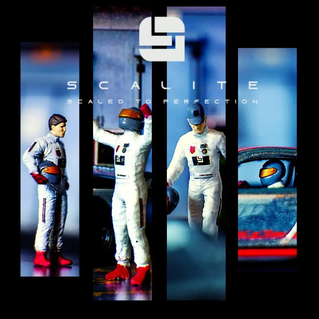 Scalite Production 1:64 scale figure Diorama The Apex set of 4 pcs