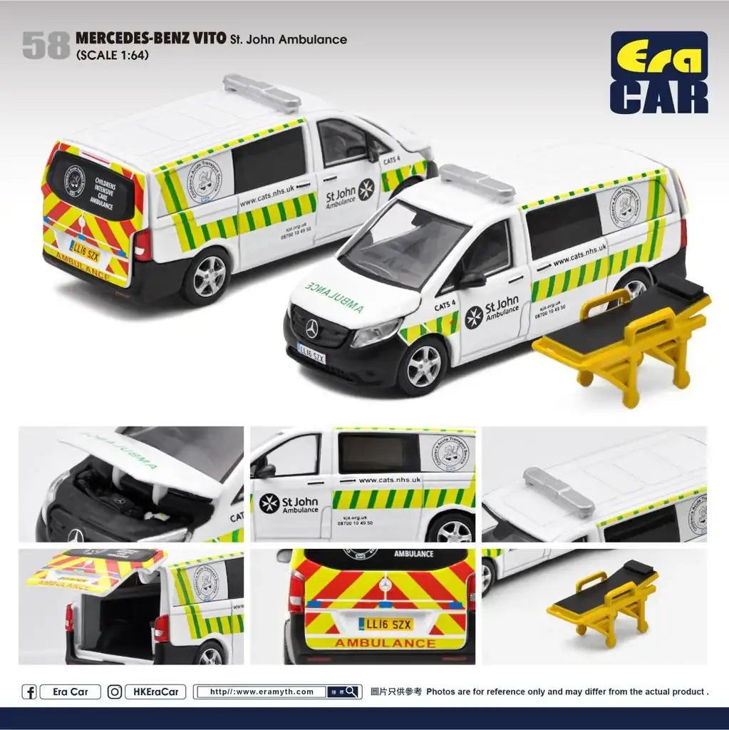 Era Car Era Car #58 Mercedes-Benz Vito St.John Ambulance