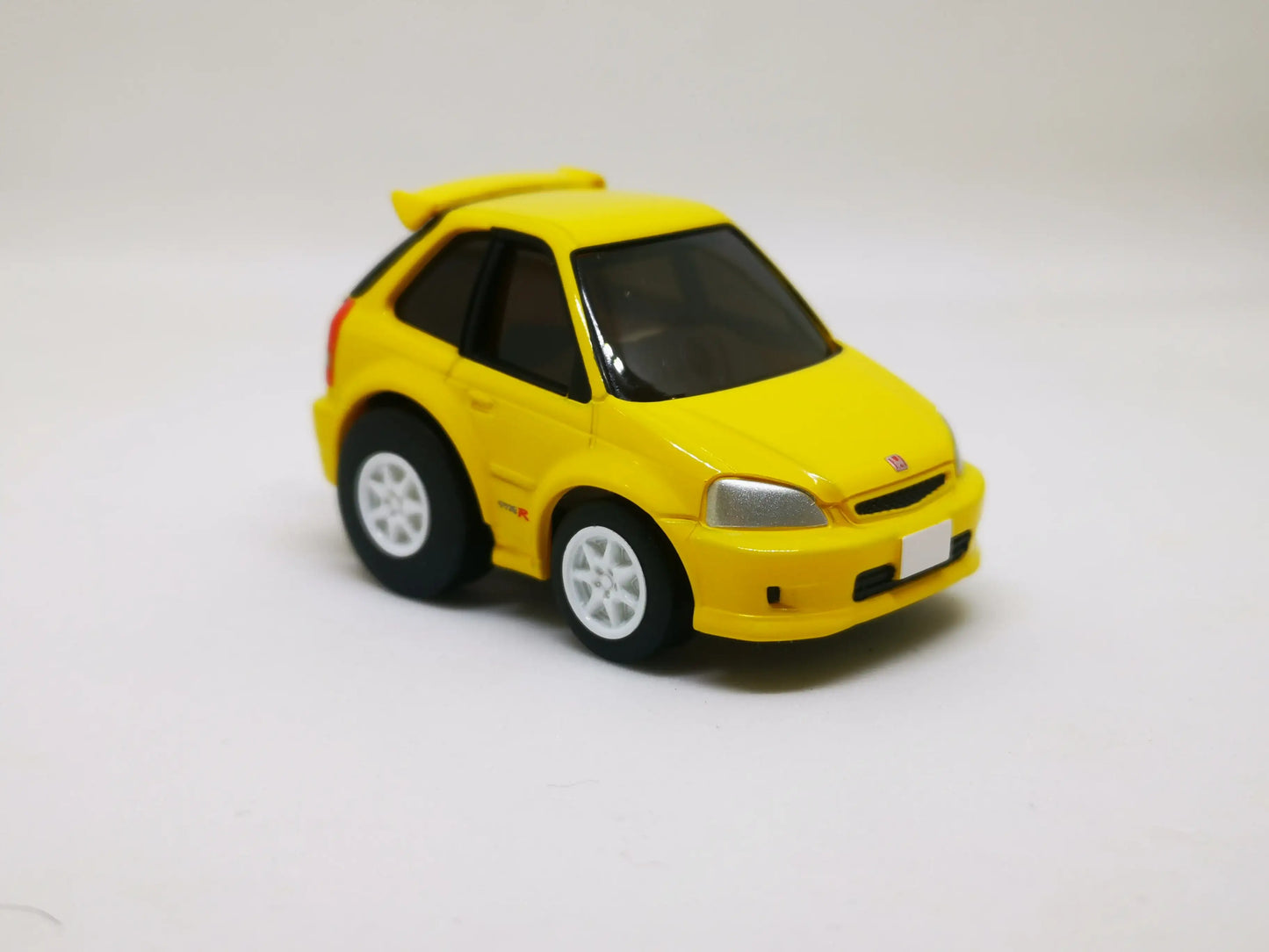 Tomytec ChoroQ Zero Z-62b Honda Civic EK9 TypeR (Yellow)-Tomytec-ChoroQ Zero-Mobile Garage HK