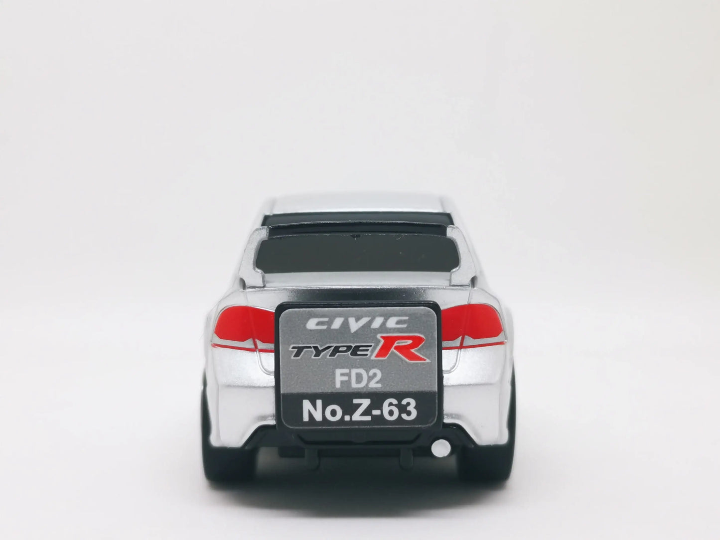 Tomytec ChoroQ Zero Z-63a Honda Civic FD2 TypeR (Silver)