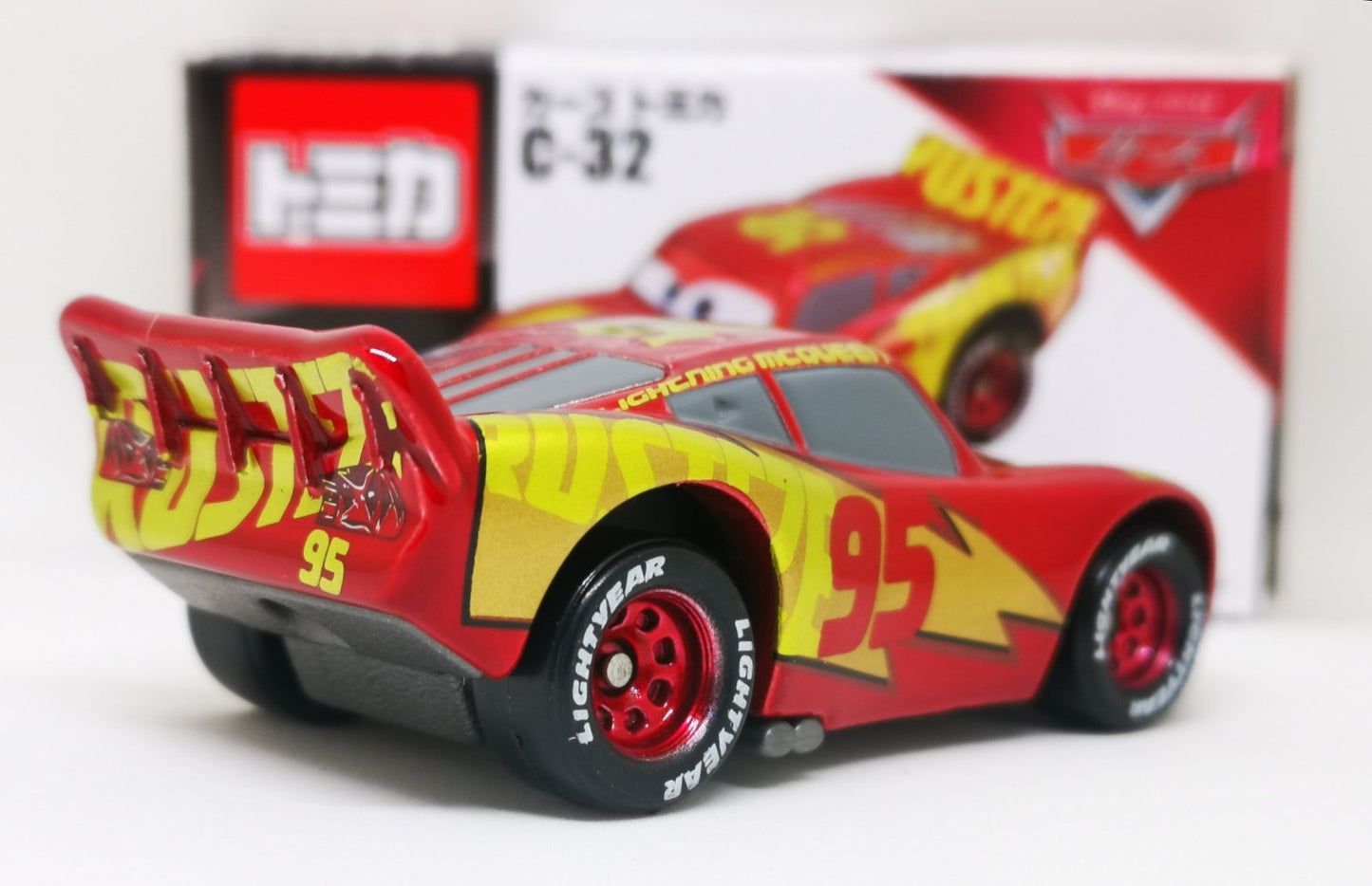 Tomica Disney Cars C-32 Lightning McQueen with Rusty EzeWarp