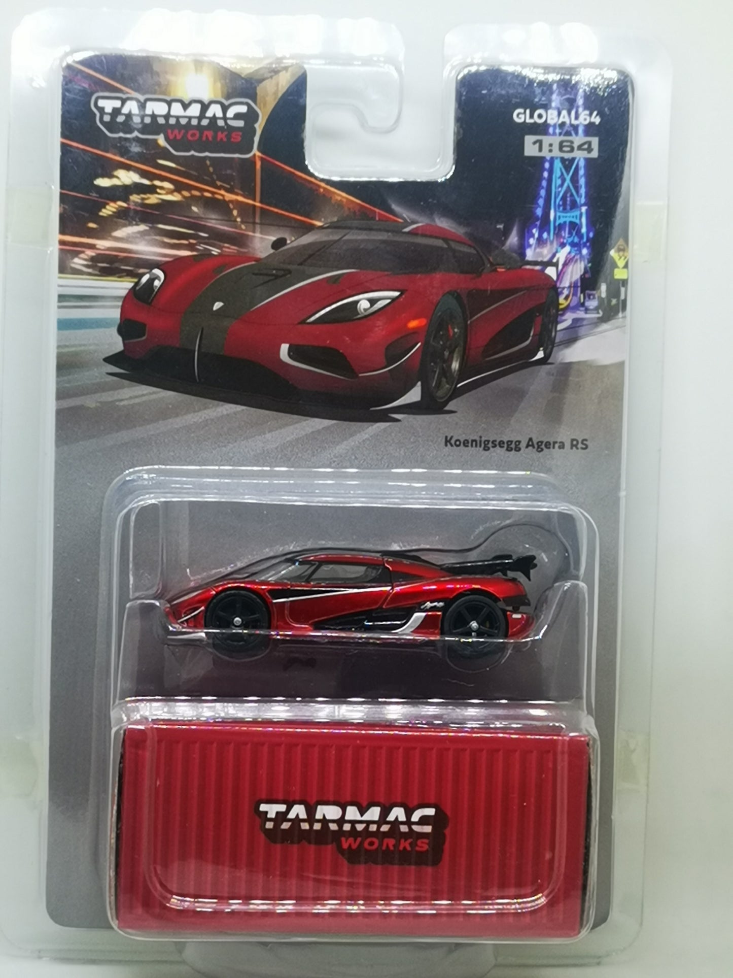Tarmac Works Koenigsegg Agera RS Metallic Red Tarmacworks