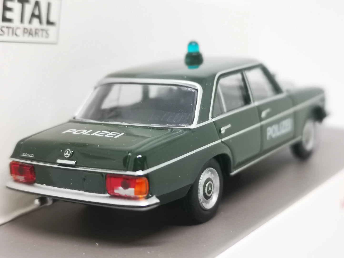 Schuco 1:64 Scale Mercedes-Benz 200D Germany Police Patrol Car