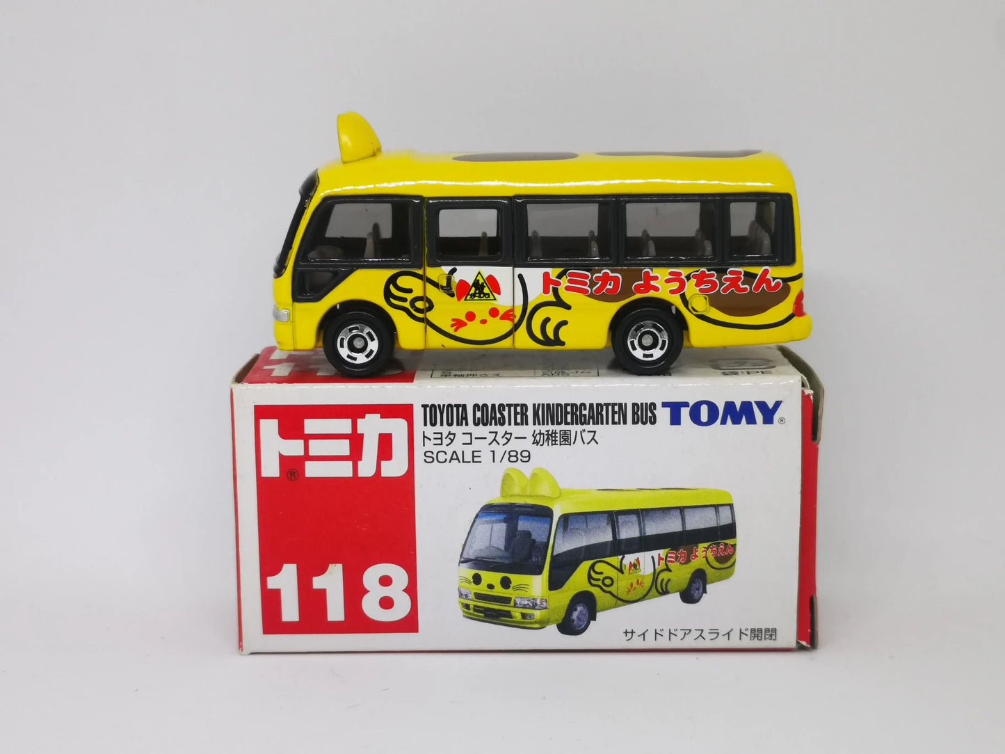 Tomica No.118 Toyota Coaster Kindergarten Bus