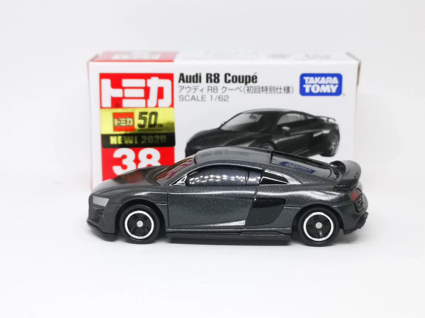 Tomica No.38 Audi R8 1/62 SCALE Set of Two