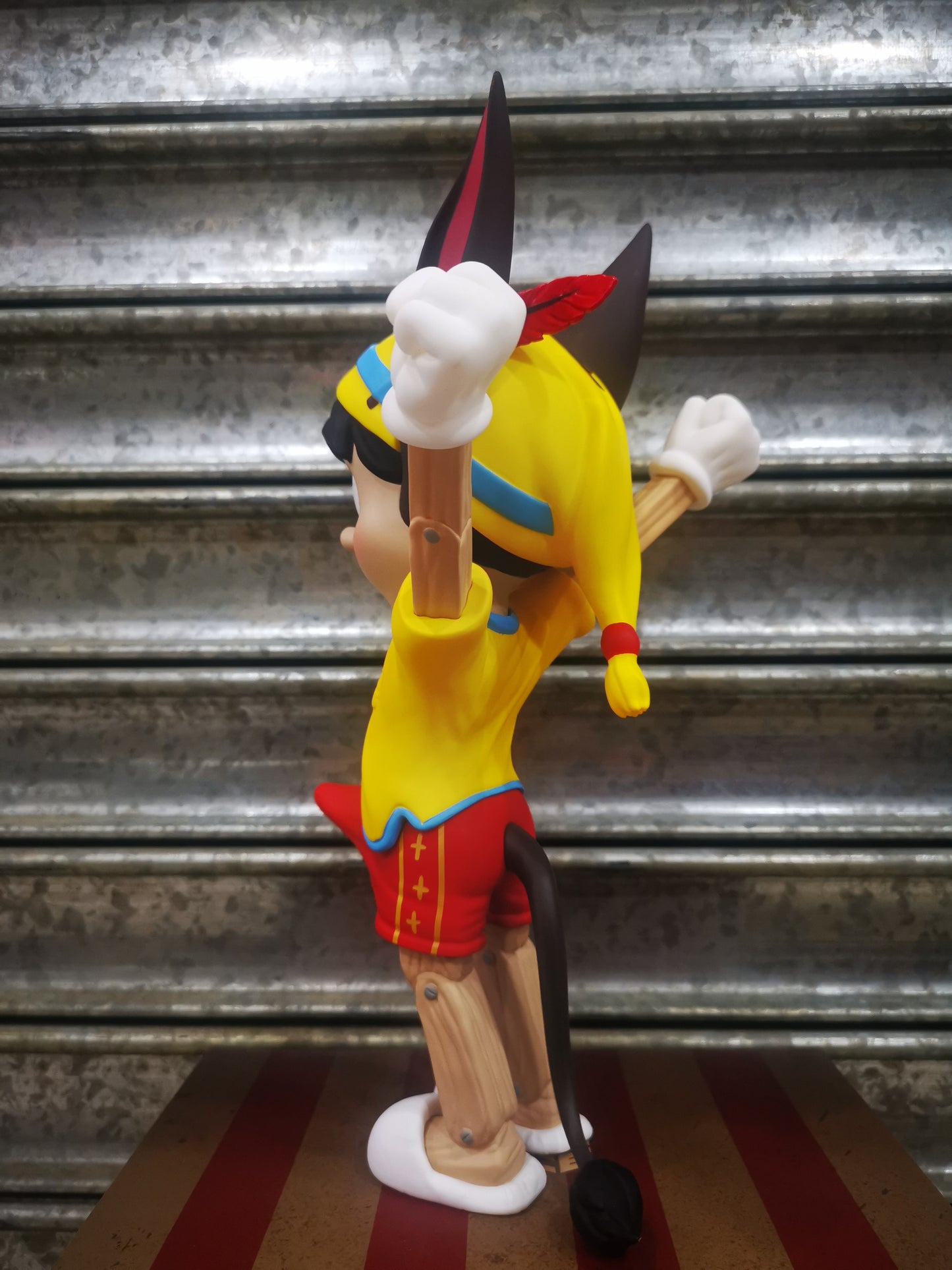 A Wood Awakening Donkey Edition by Juce Gace x Mighty Jaxx NEW Kaws True Lies