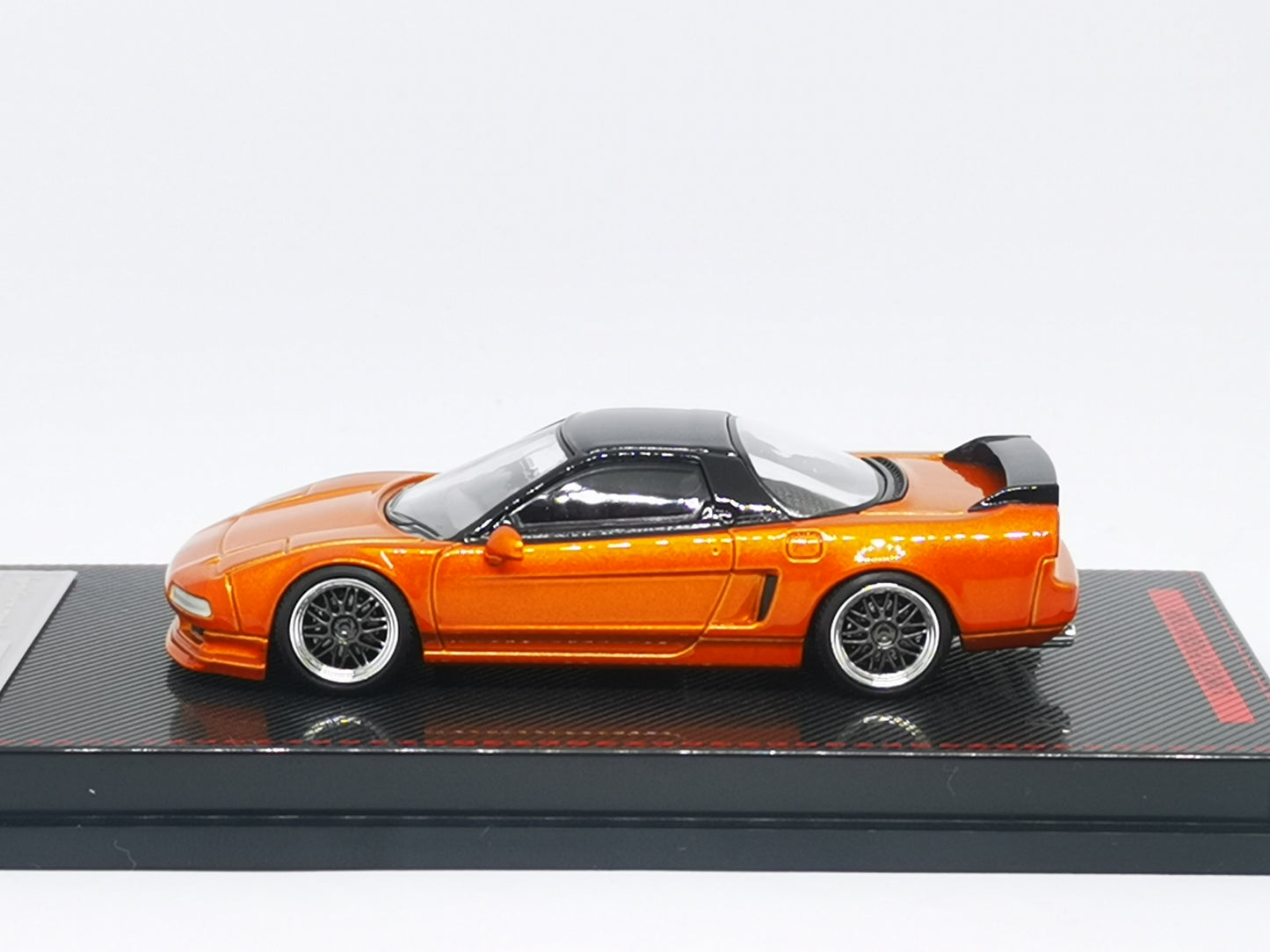 Ignition Model 1:64 Scale Honda NSX NA1 Orange Ignition Mode