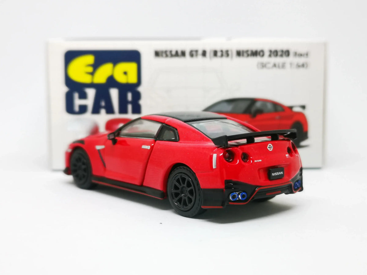 Era Car ERA Car #33 Nissan GT-R(R35) Nismo 2020 Red Scale 1:64