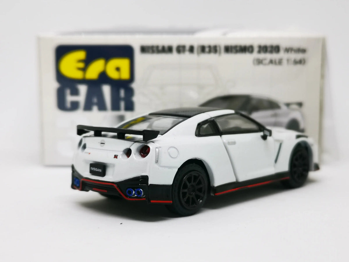 Era Car ERA Car #34 Nissan GT-R(R35) Nismo 2020 White Scale 1:64