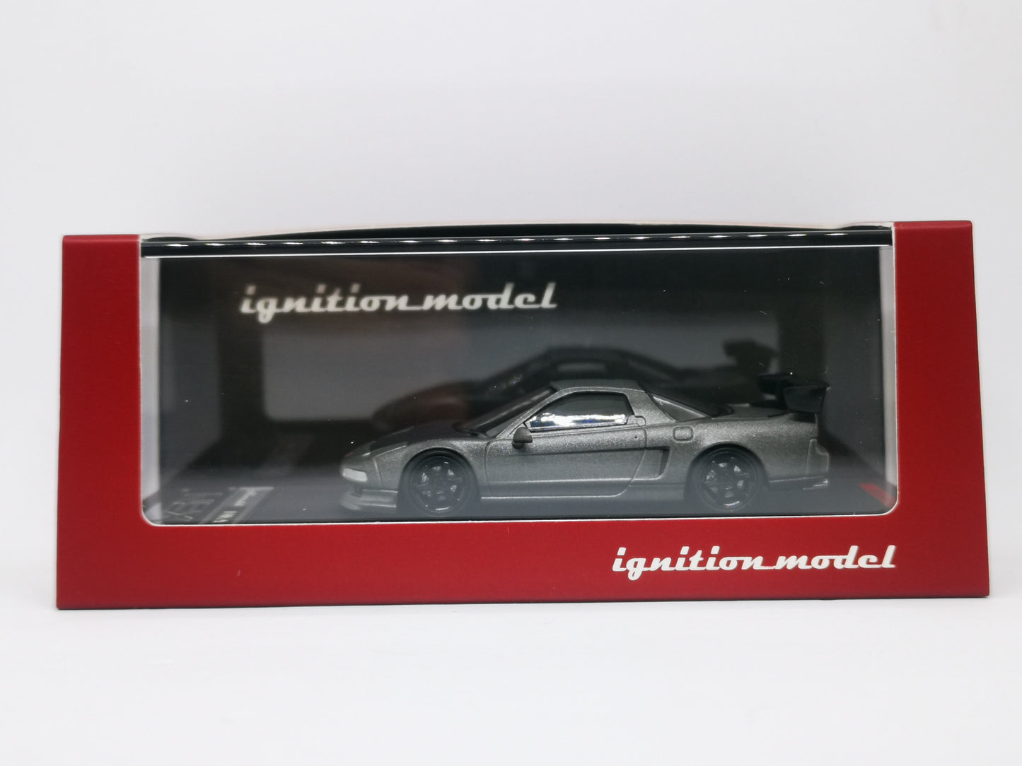 Ignition Model 1:64 Scale Honda NSX NA1 Titanium Gray Ignition Mode