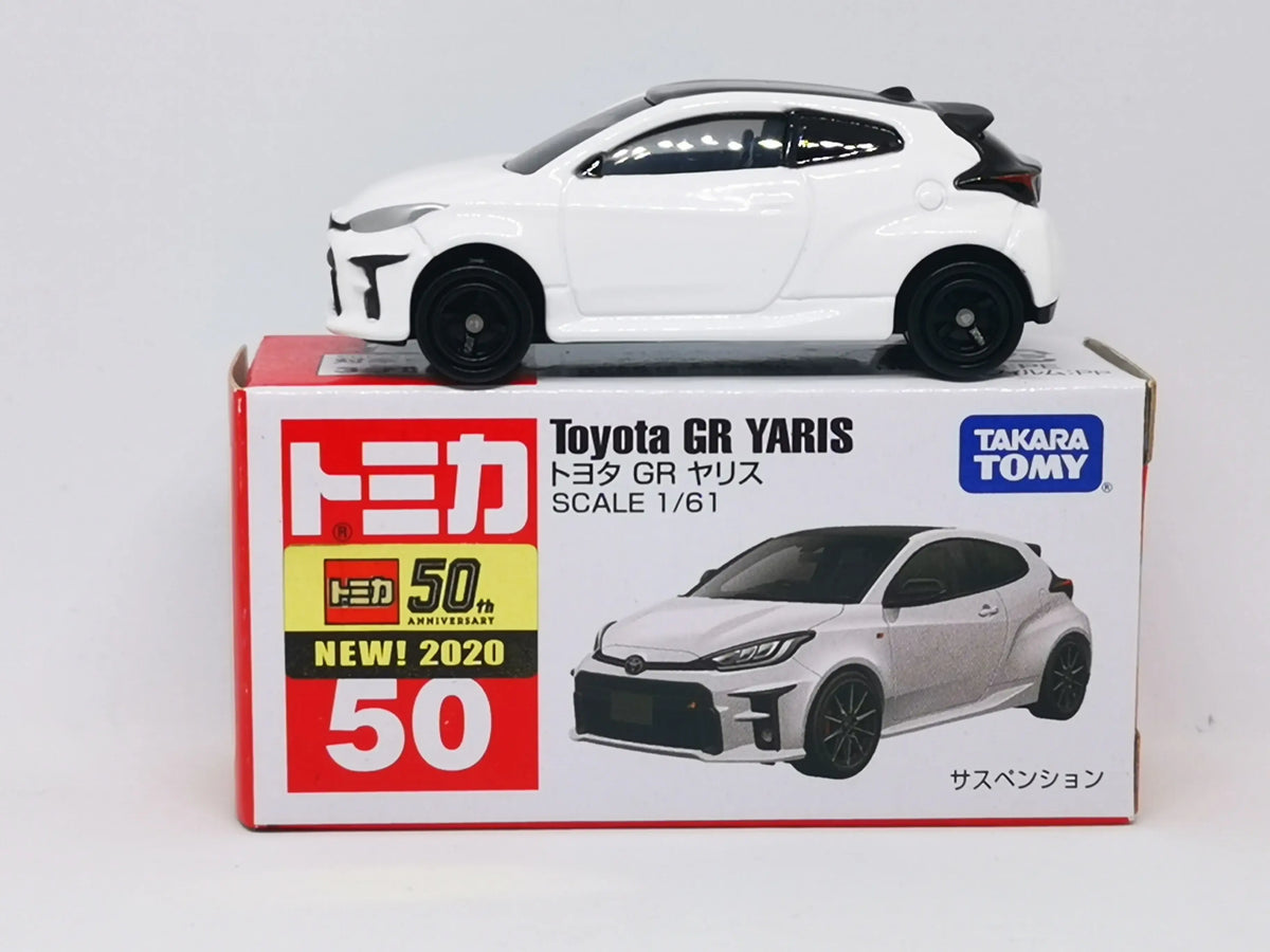 Takara Tomy Tomica #50 Toyota GR Yaris 1/64 SCALE set of two