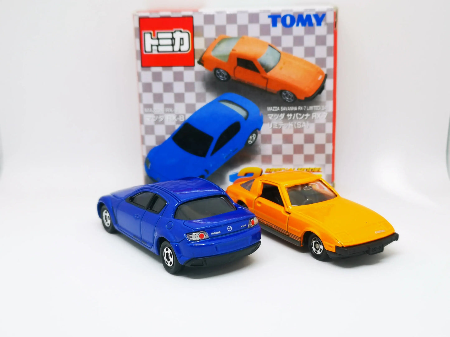 Tomica Special Model 2Models Mazda Savanna RX7 RX8 Set of Two