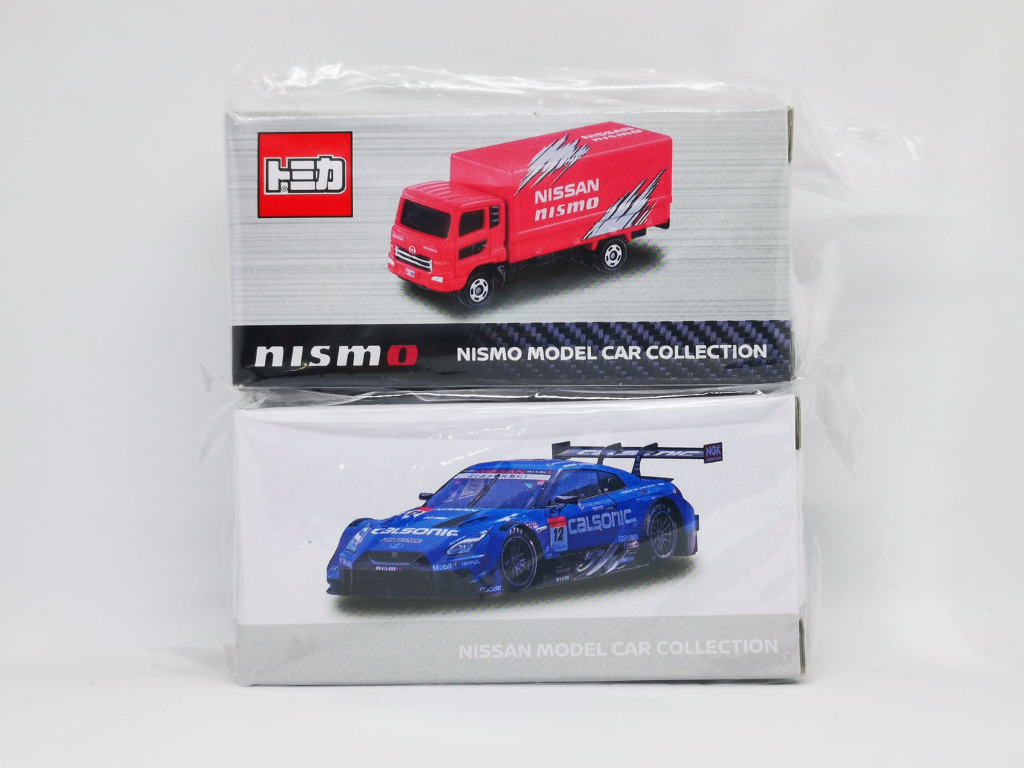 2019 Japan Nismo Festival Calsonic Impul GT-R Super GT #12 + Nismo Truck set of Two