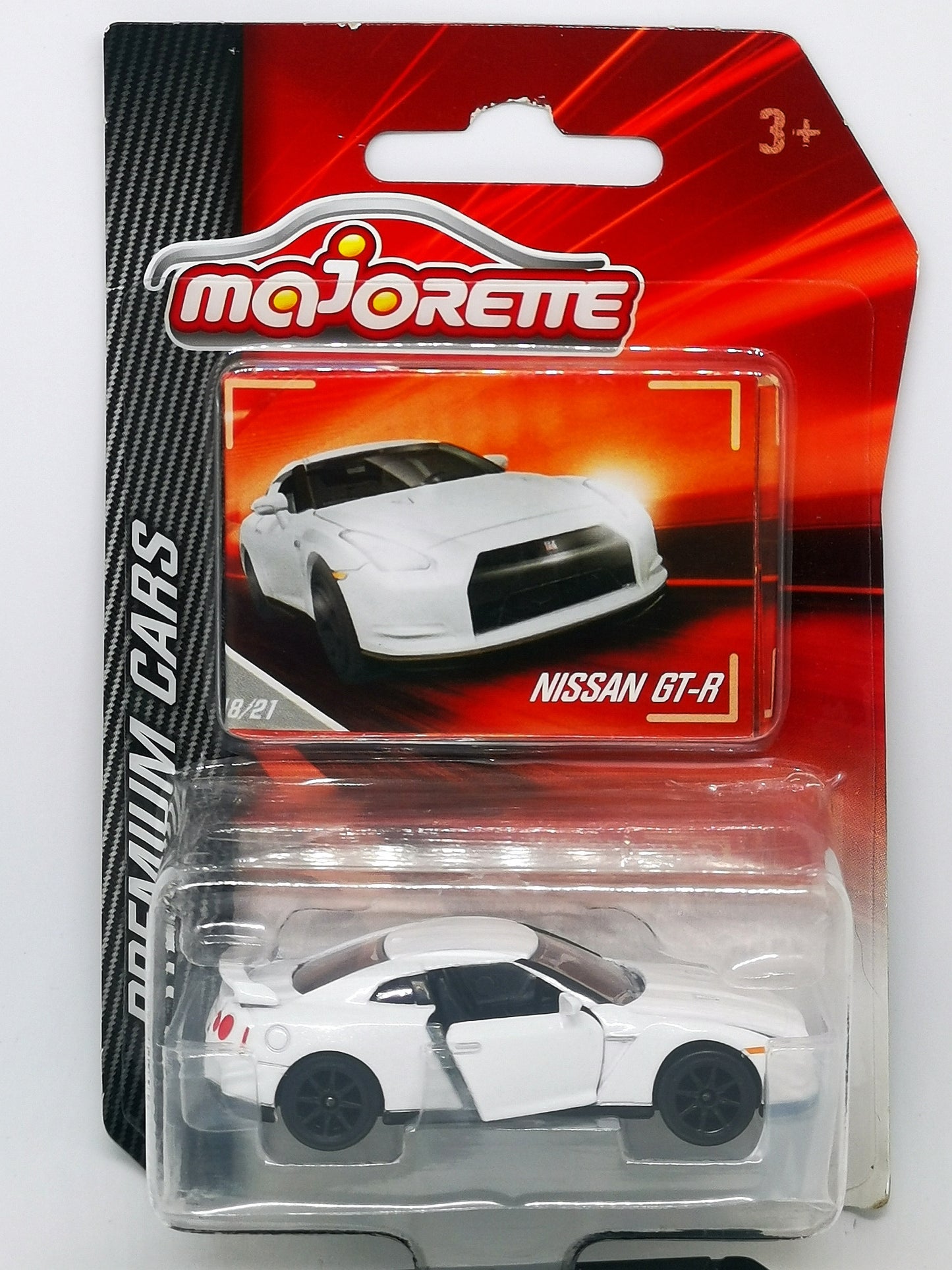 Majorette 1:64 Scale Nissan GT-R White
