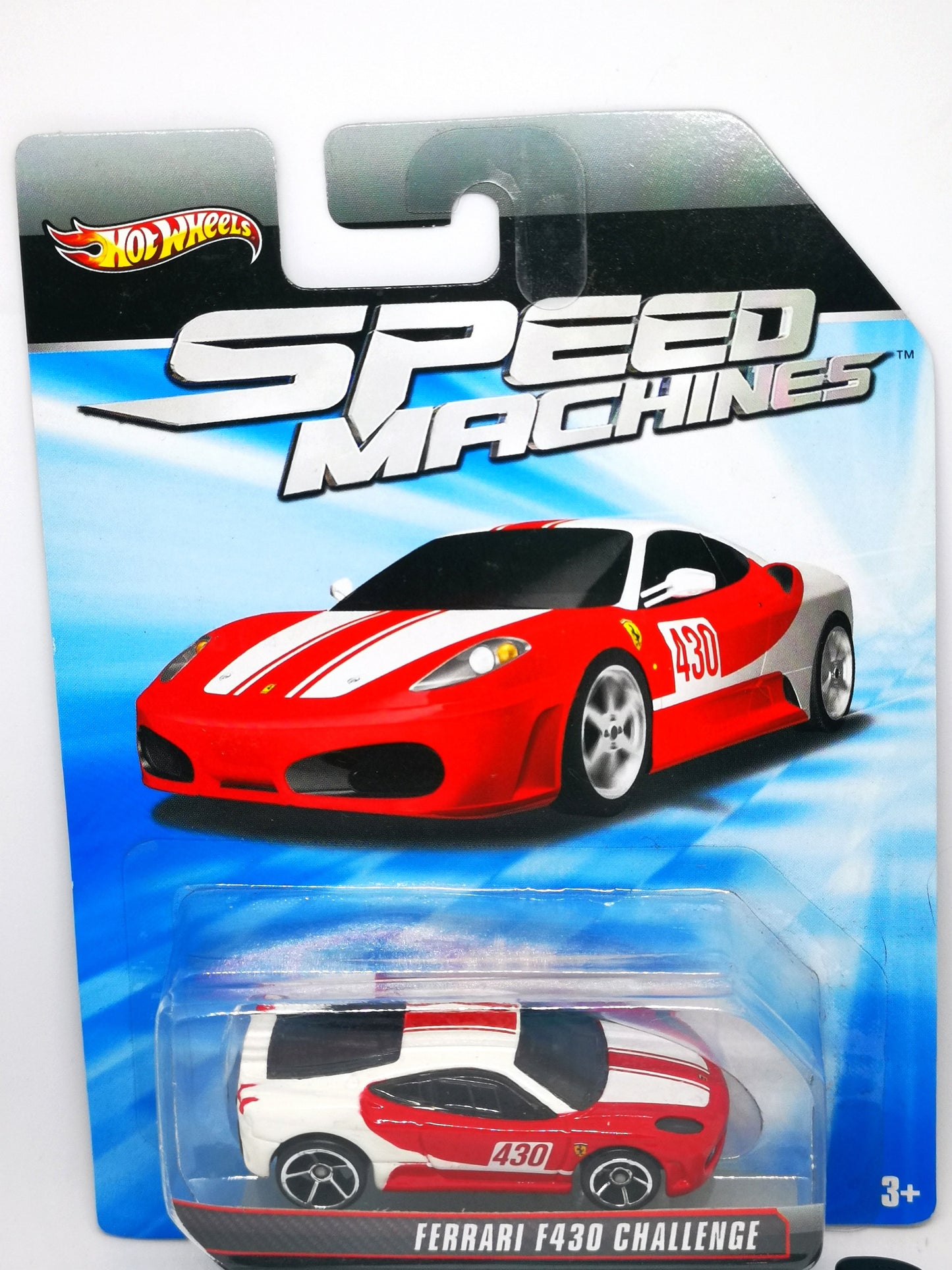 Hot Wheels Speed Machines Ferrari F430 Challenge 5 spokes