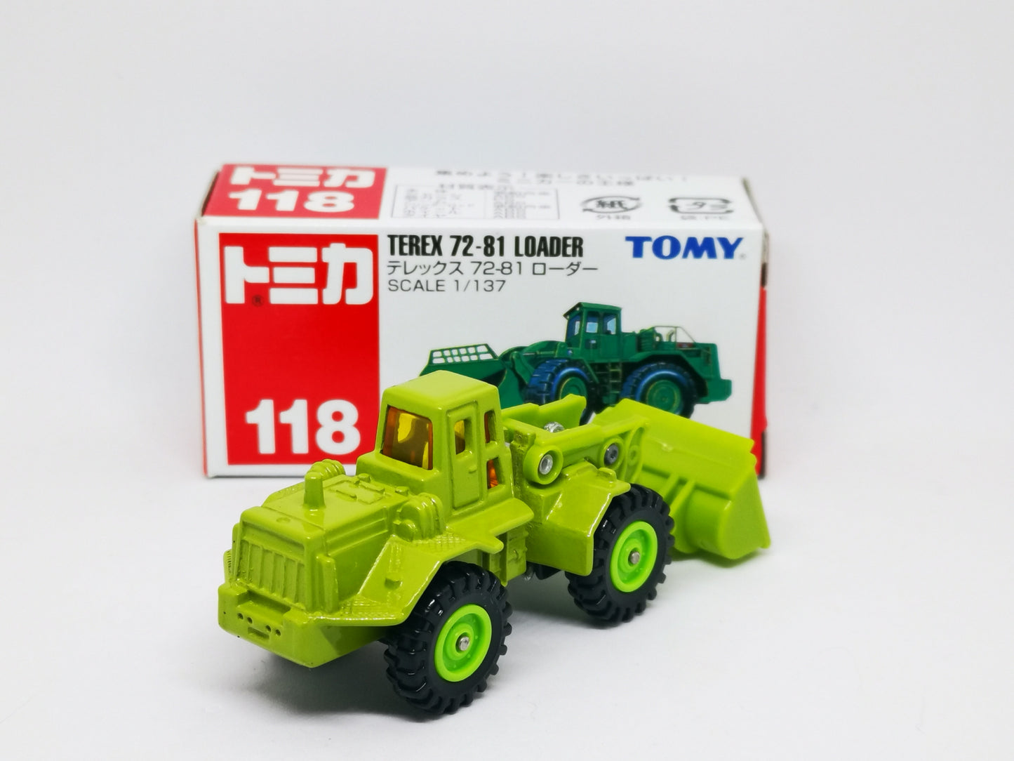 Tomica #118 Terex 72-81 Loader