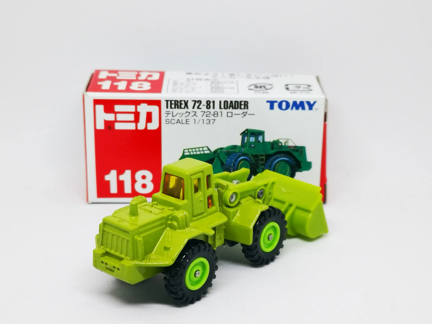 Tomica #118 Terex 72-81 Loader