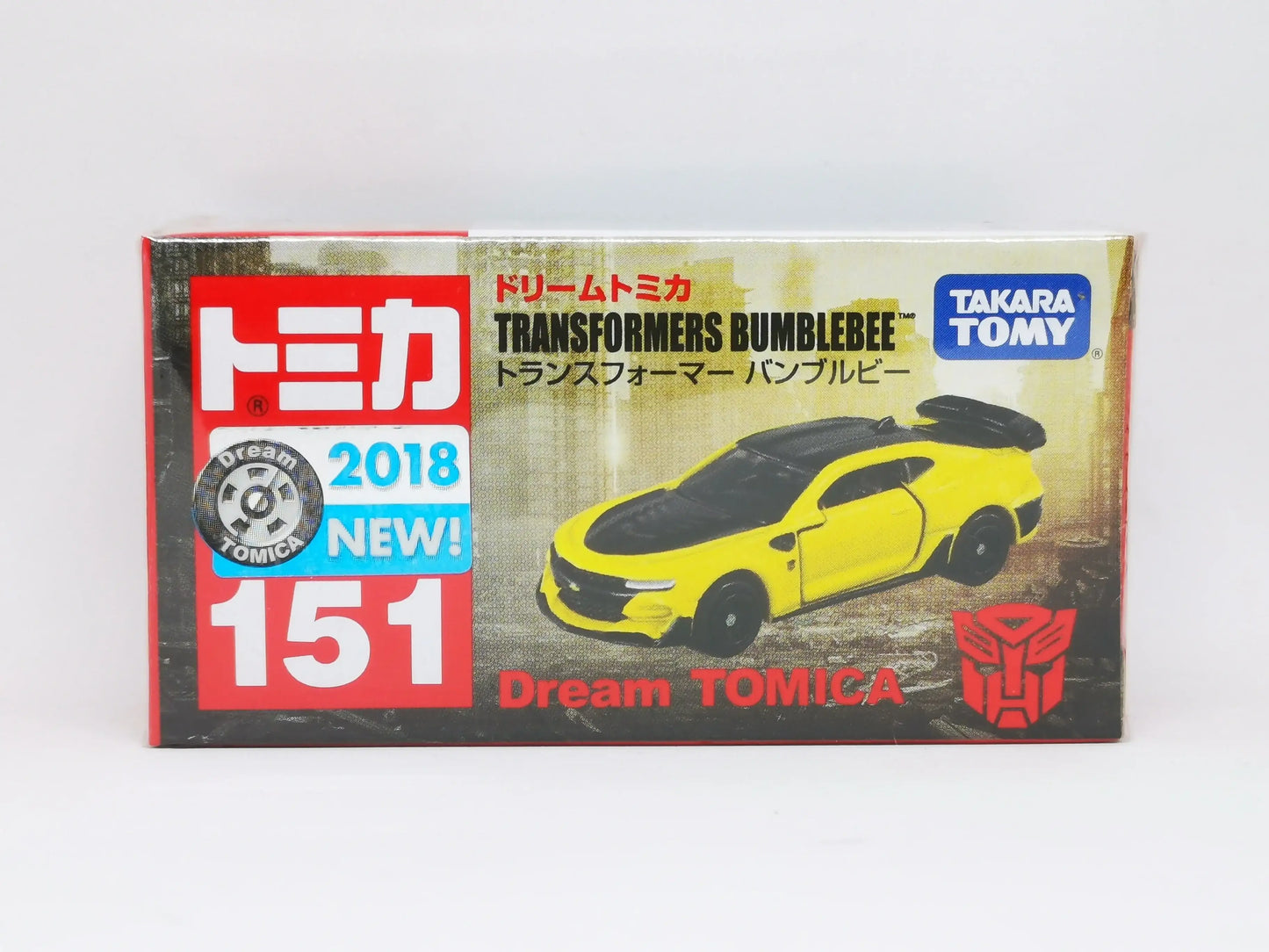 Takara Tomy Tomica #151 Transformers Bumblebee 1:64 Scale
