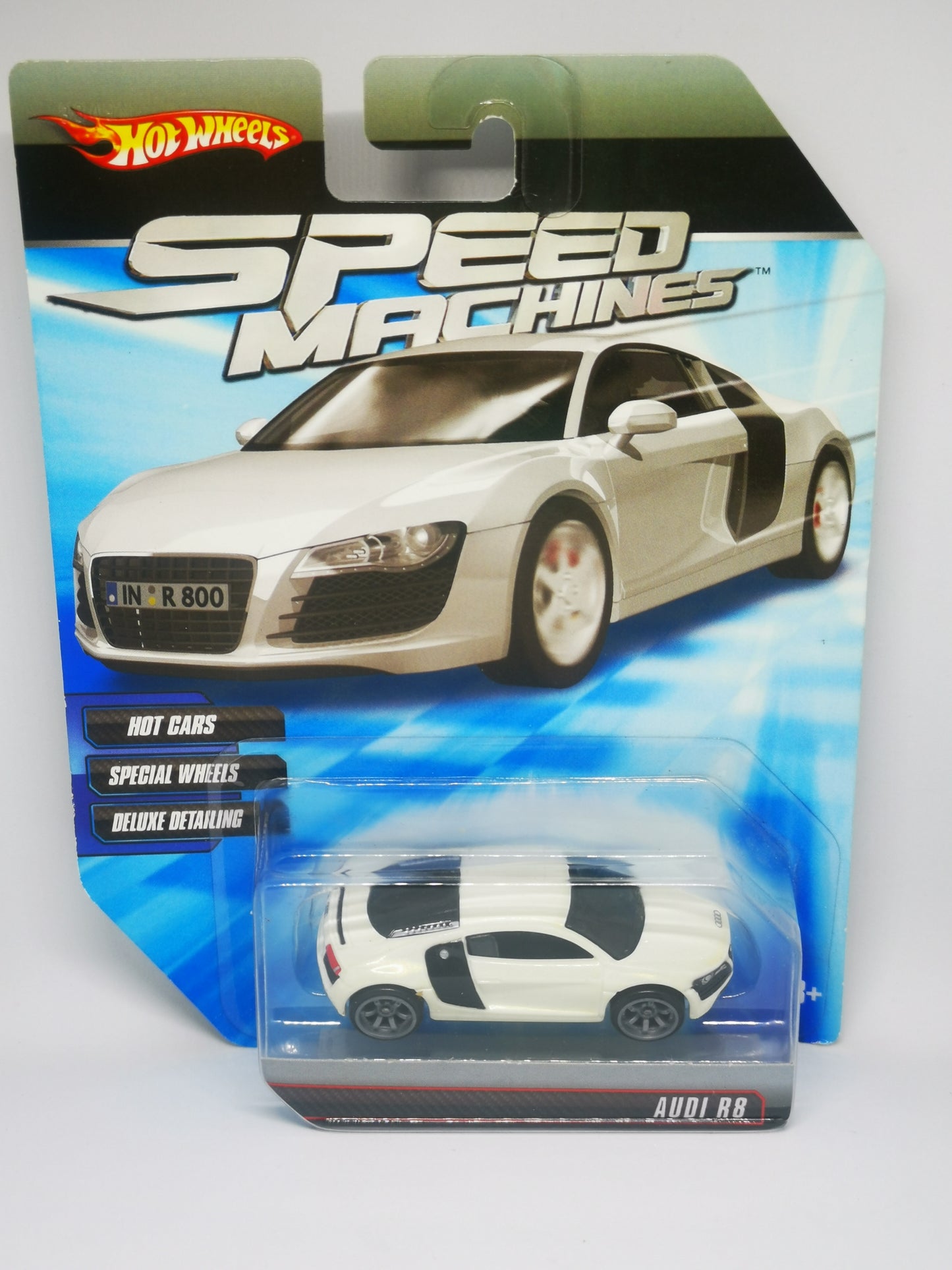 Hot Wheels Speed Machines Audi R8 6 spokes
