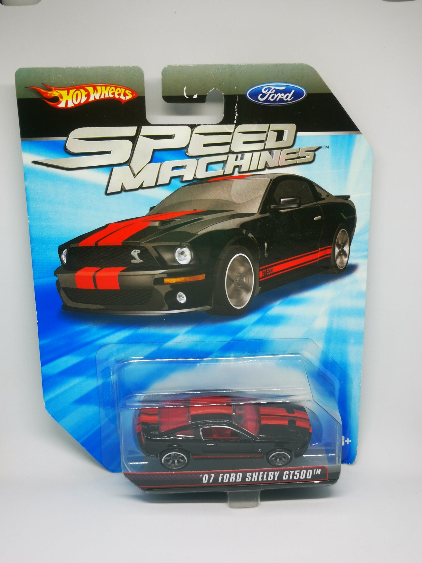 Hot Wheels Speed Machines '07 Ford Shelby GT500 6 spokes