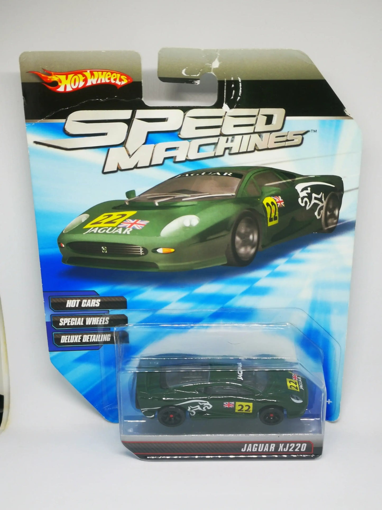 Hotwheels Speed Machines Jaguar KJ220 6 spokes