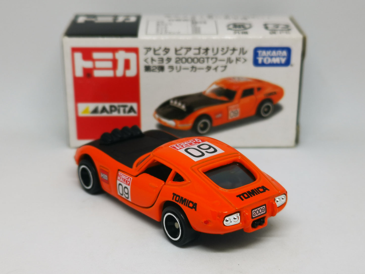 Tomica Japan Apita Mall Exclusive Toyota 2000GT Rally Type