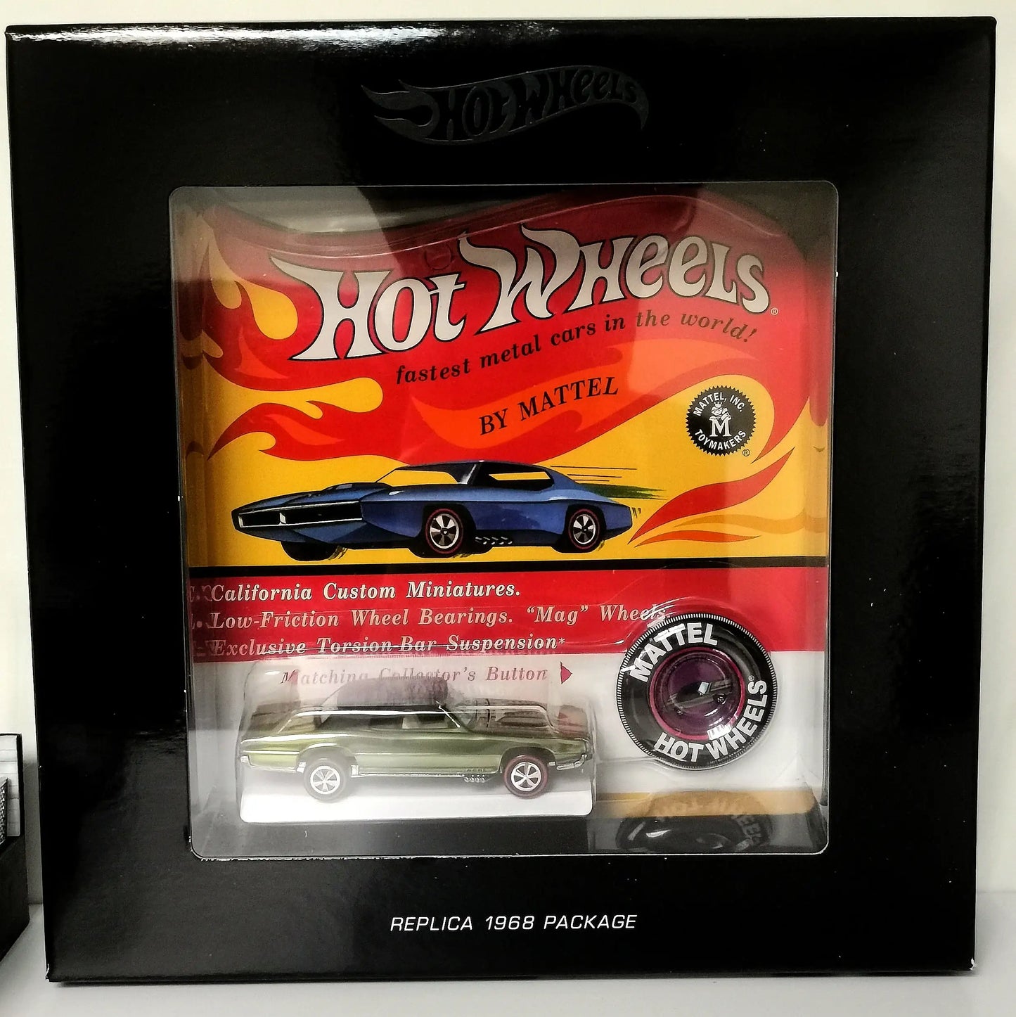 Hot Wheels RLC Replica 1986 Package Custom T-Bird