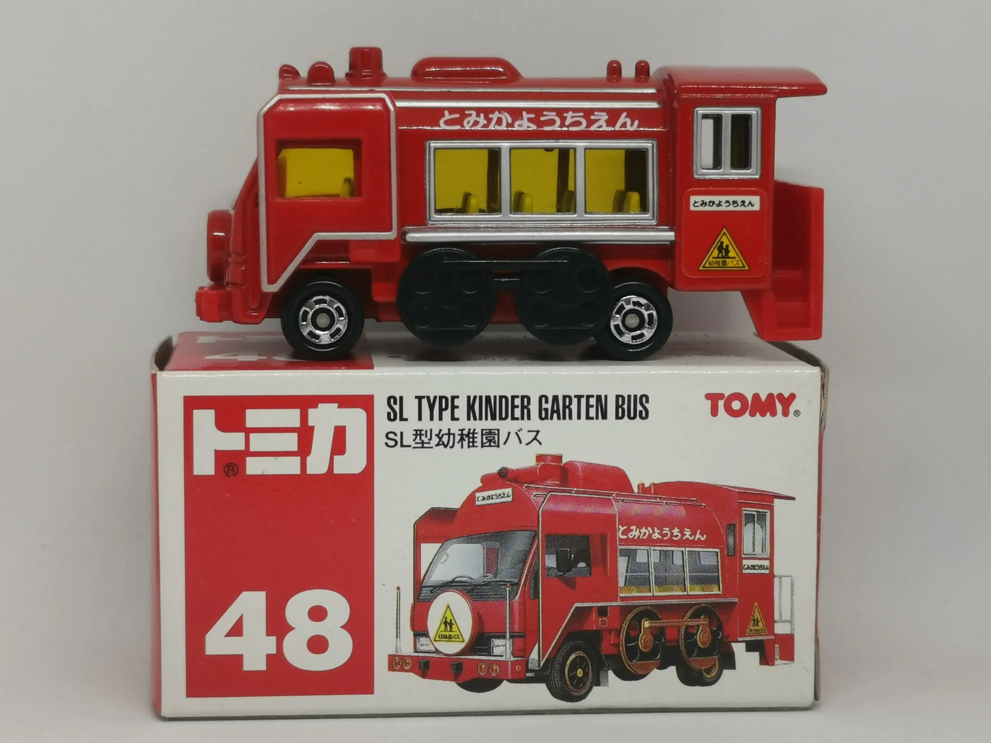 Takara Tomy Tomica #48 Japan SL Type Kindergarten Bus