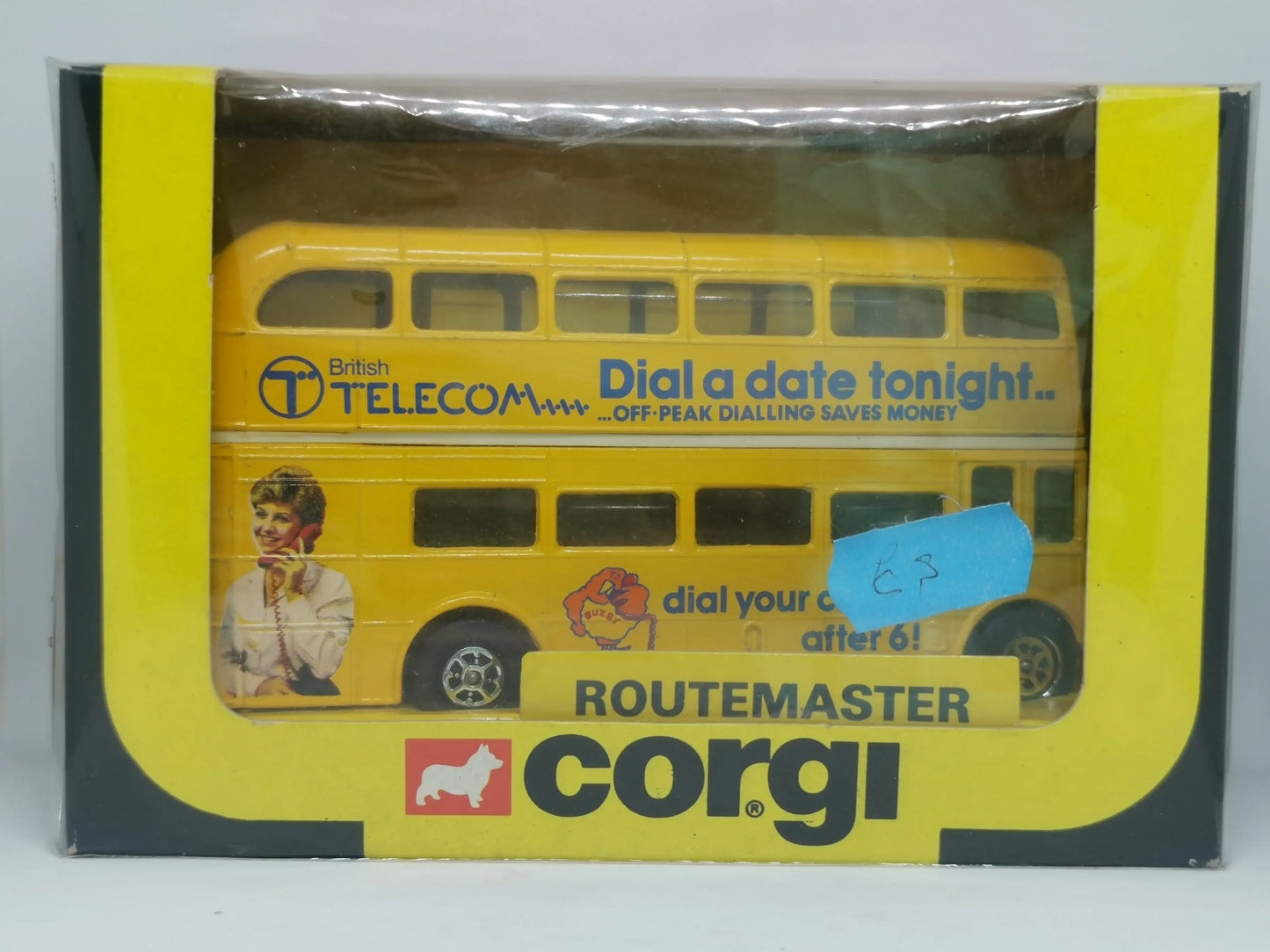 Corgi 469 London Routemaster Double Deck Bus Made in Great Britain