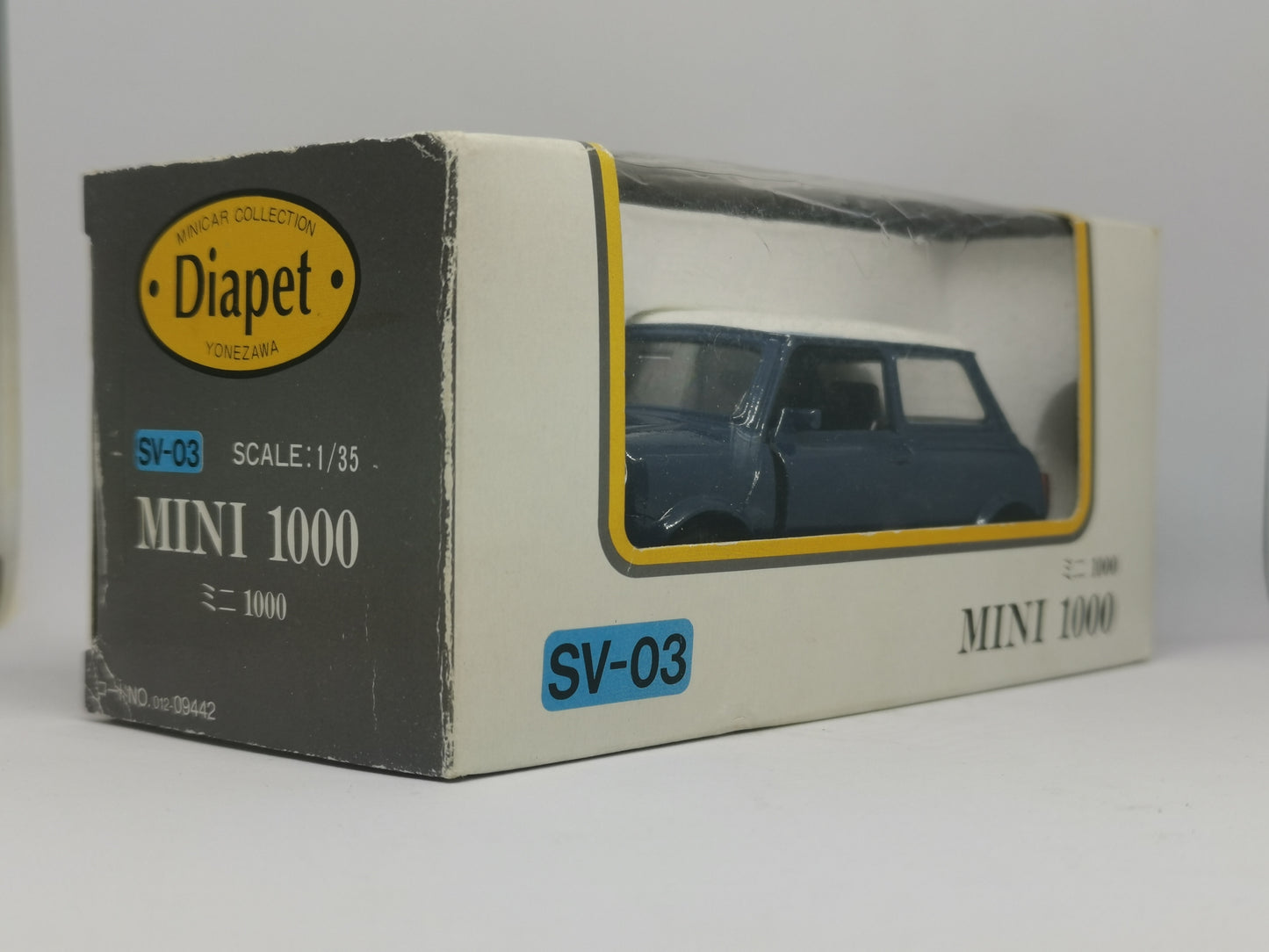 Made In Japan Diapet 1:35 Mini Cooper 1000 Blue