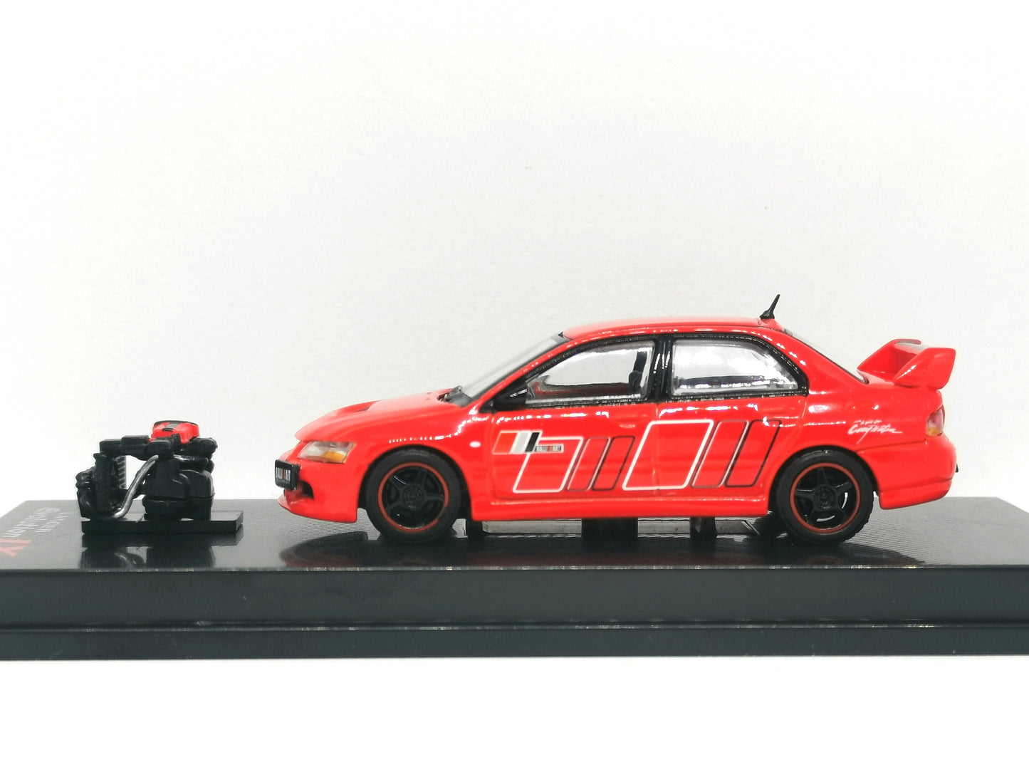 CM Model Mitsubishi Lancer Evolution IX EVO9 Rally Art Red