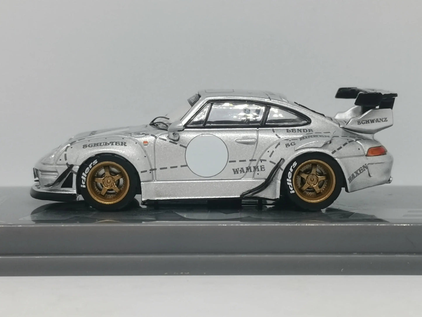 Tarmac Works 1/64 Porsche 993 Silver Phantom Exclusive