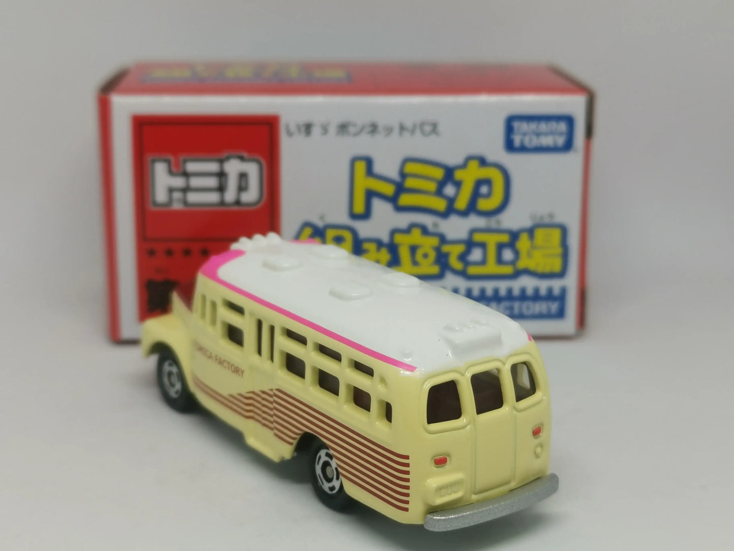 Tomica Constriction Factory Vol.17 isuzu boonet bus