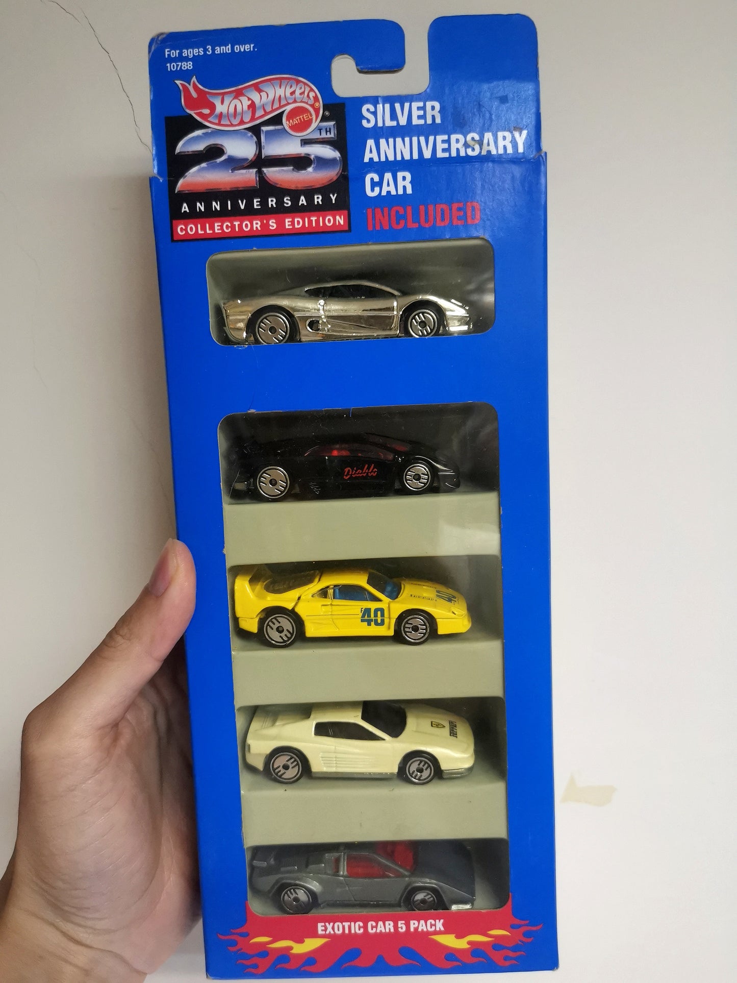 Hot Wheels Ferrari 5pack 25th Anniversary