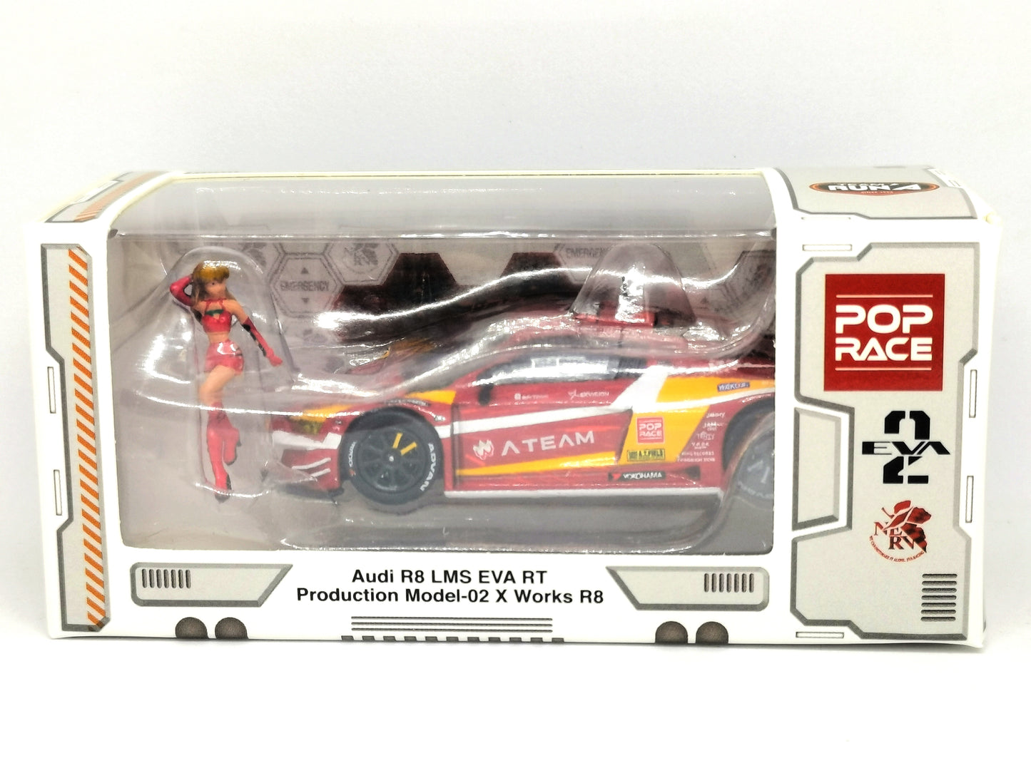 1/64 Audi R8 LMS - EVA RT Production Model Type-02 with Race Queen Figure