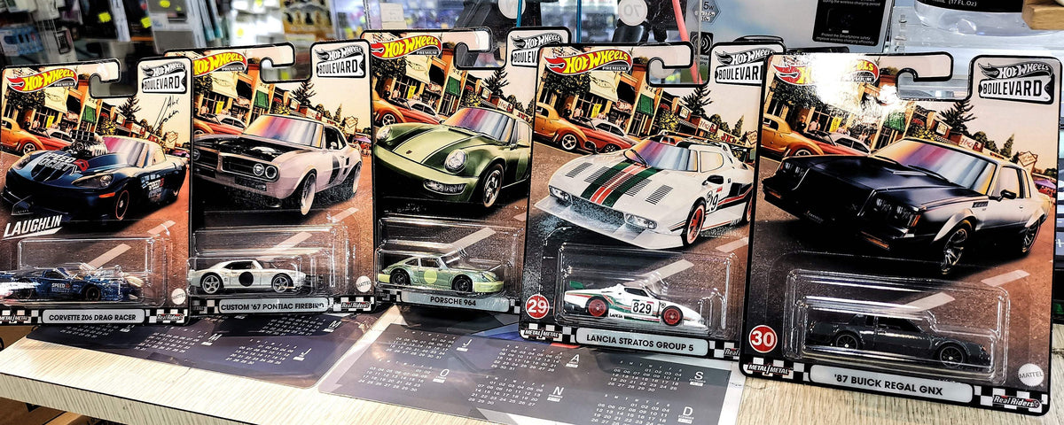 Hot Wheels Boulevard 2021 Mix F Set of 5