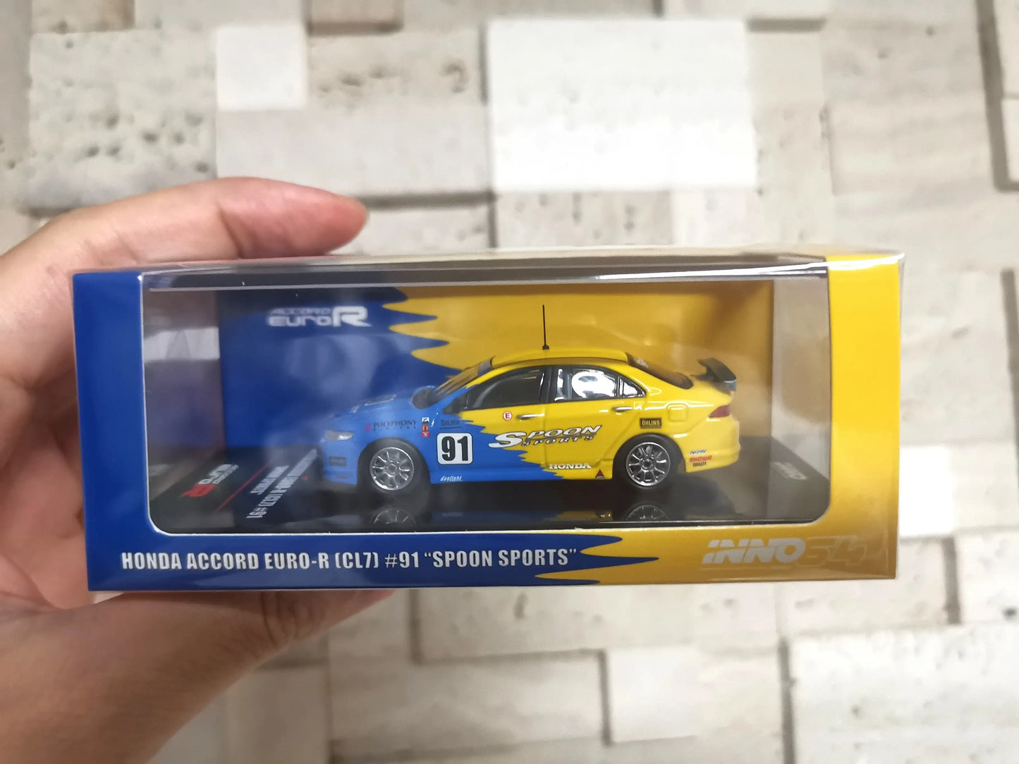 Inno64 Inno64 1:64 Honda Accord CL7 EURO R #91 Spoon Sports