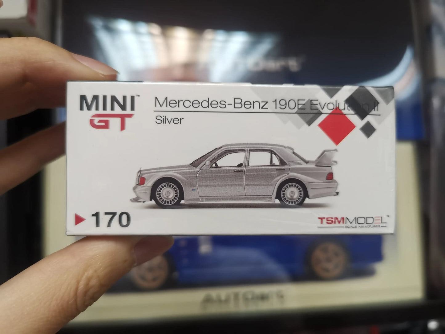 Mini GT MINI GT #170 1:64 Mercedes-Benz 190E 2.5-16 Evolution II