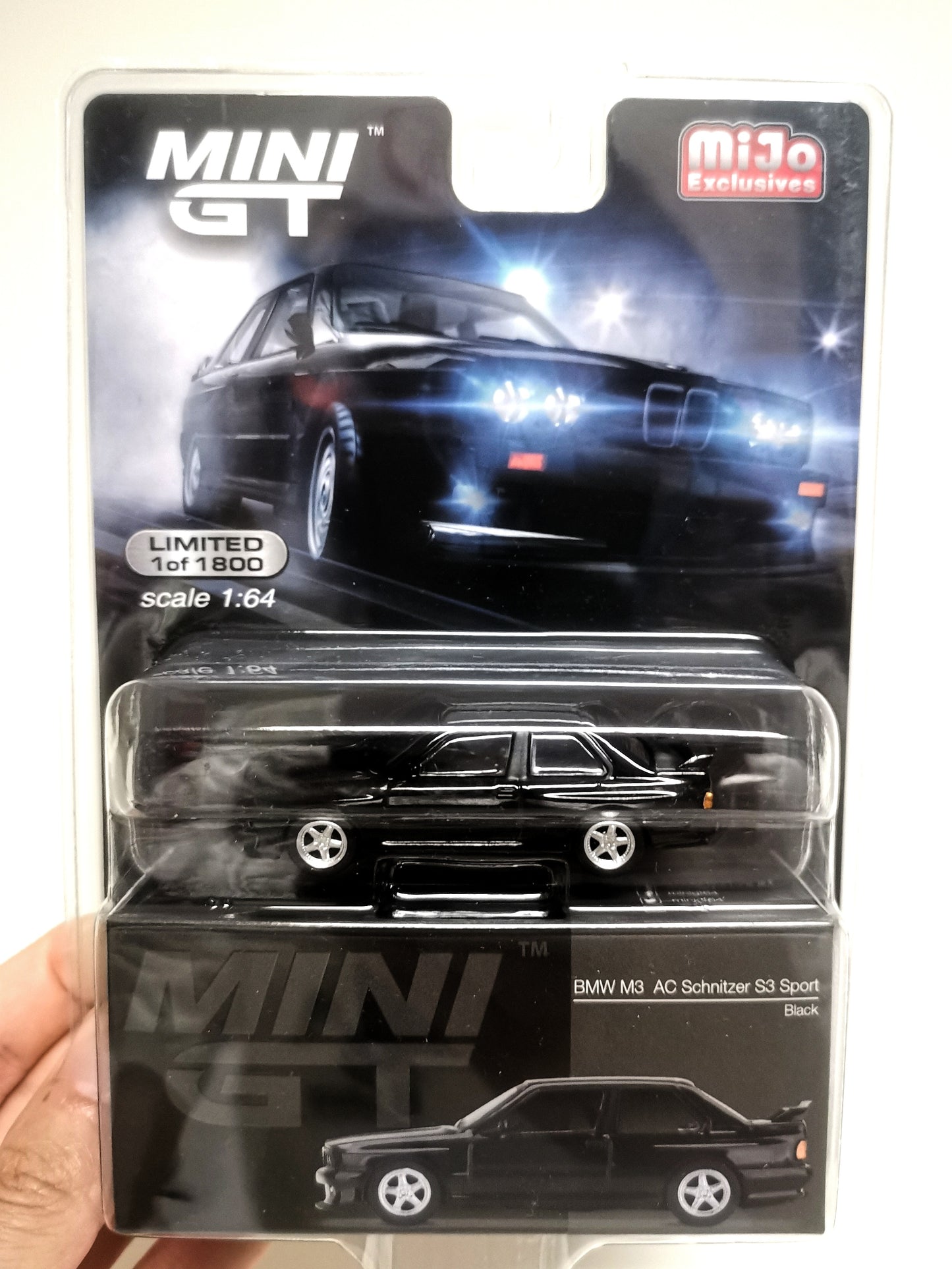 Mini GT x Mijo BMW M3 e30 AC Schnitzer S3 Sport 1:64 scale