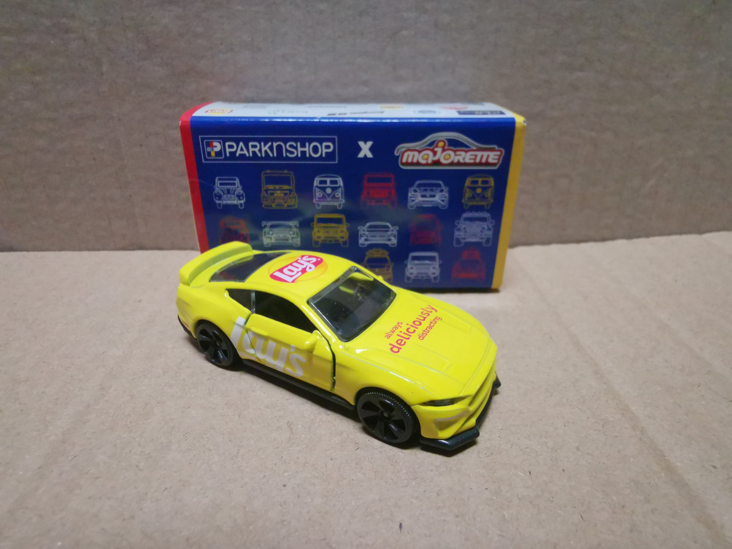 Majorette 1:64 Scale Hong Kong Exclusive Lays Ford Mustang GT