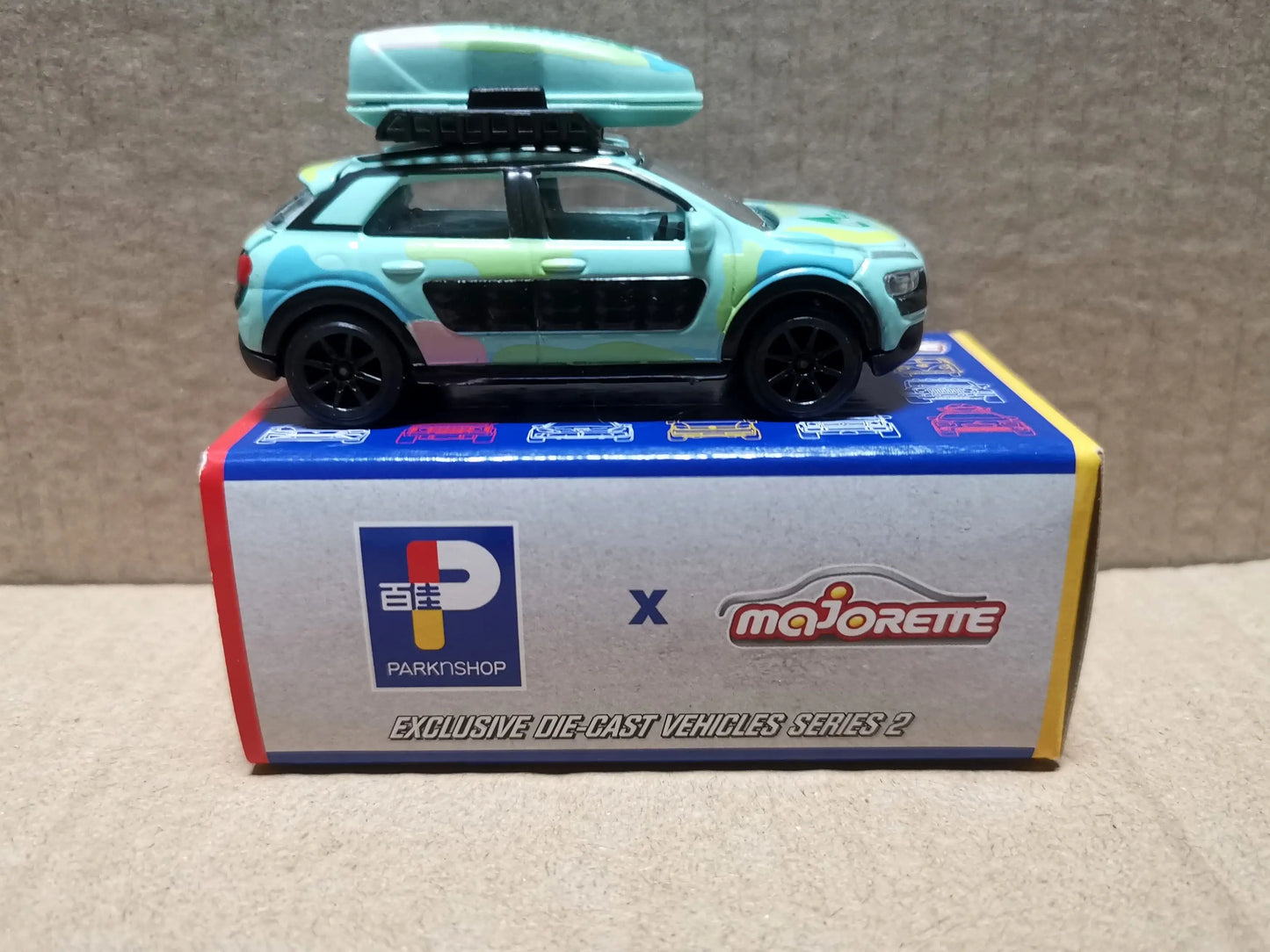 Majorette 1:64 Scale Hong Kong Exclusive Citroen C4 Cactus Watsons Water