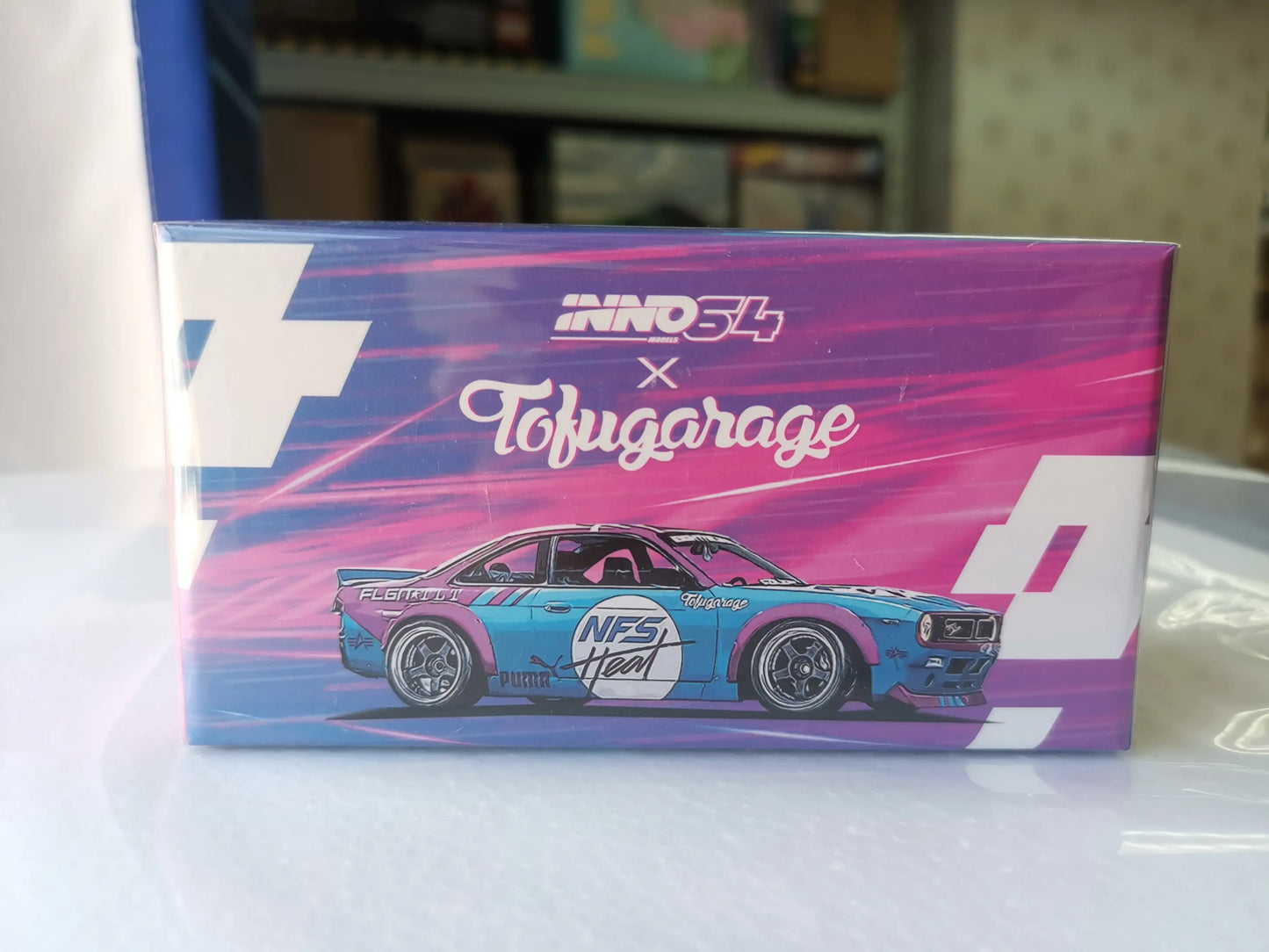 Inno64 X Tofugarage Nissan Silvia S14 Rocket Bunny Boss Aero just